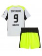 Borussia Dortmund Serhou Guirassy #9 Replika Borta Kläder Barn 2025-26 Kortärmad (+ byxor)